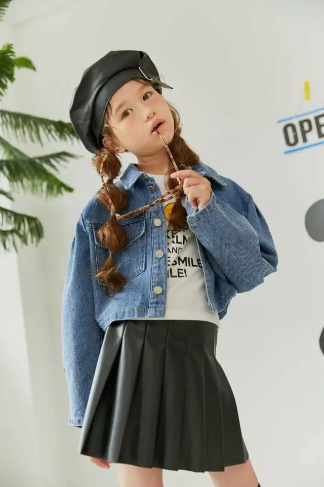 Lilas - Korean Children Fashion - #stylishchildhood - Denim Jacket - 6