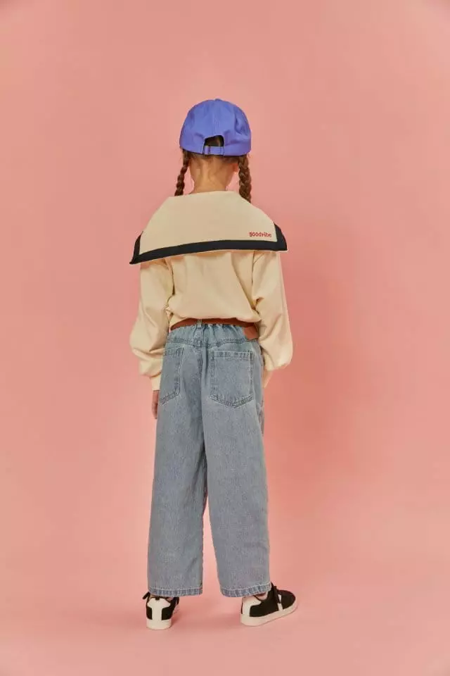 Lilas - Korean Children Fashion - #stylishchildhood - Denim Straight Pants