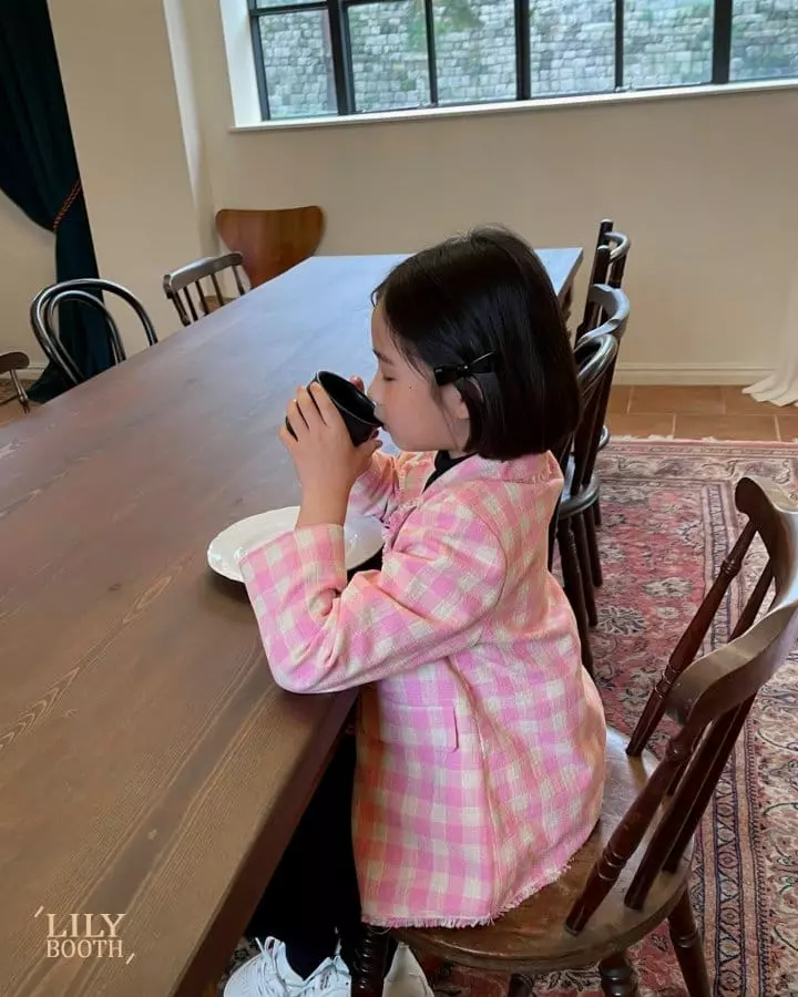Lilybooth - Korean Children Fashion - #Kfashion4kids - Mari Twid Jacket - 5