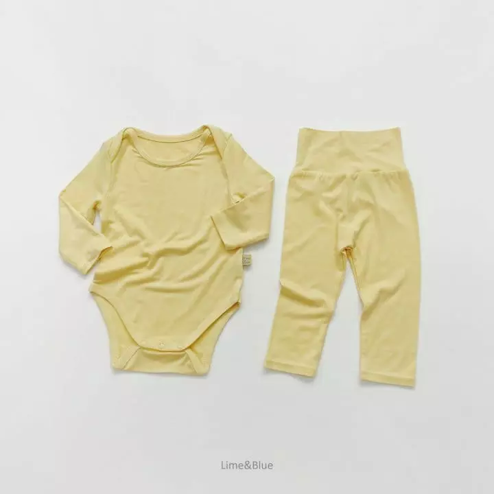 Lime & Blue - Korean Baby Fashion - #babyboutique - New Heat Bodysuit - 7