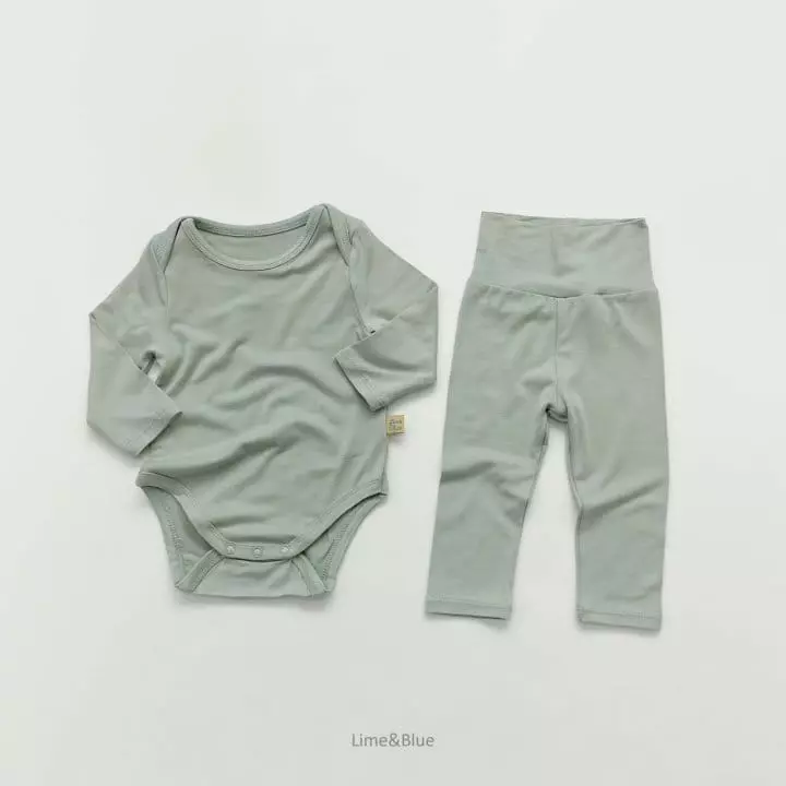 Lime & Blue - Korean Baby Fashion - #babyboutique - New Heat Bodysuit - 8