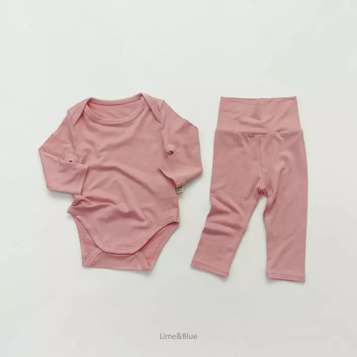 Lime & Blue - Korean Baby Fashion - #babyclothing - New Heat Bodysuit - 10