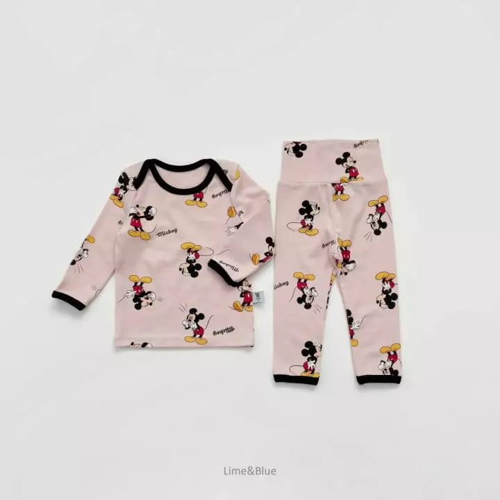 Lime & Blue - Korean Baby Fashion - #babyfashion - Funny Micket Bodysuit - 7