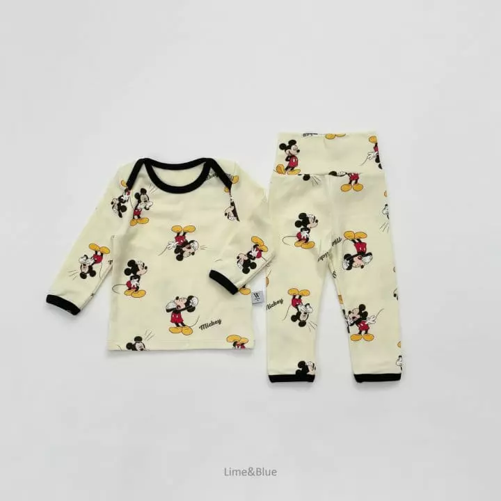 Lime & Blue - Korean Baby Fashion - #babyfever - Funny Micket Bodysuit - 8