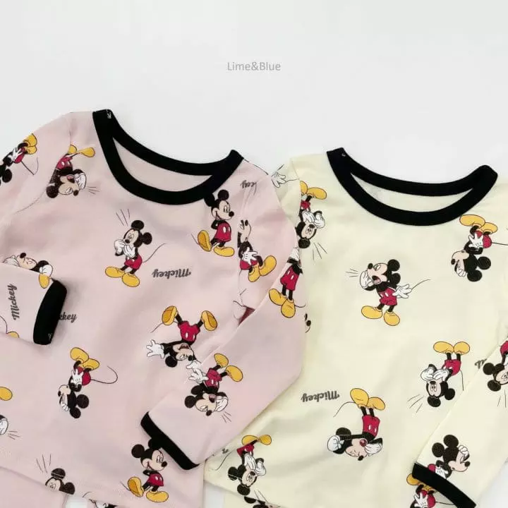 Lime & Blue - Korean Children Fashion - #childofig - Funny Mickey . - 6