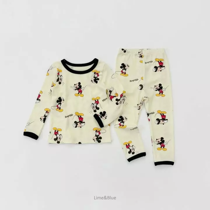Lime & Blue - Korean Children Fashion - #discoveringself - Funny Mickey . - 9