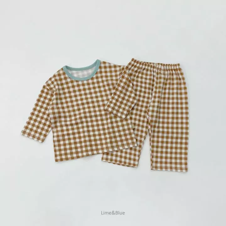 Lime & Blue - Korean Children Fashion - #kidsshorts - Chacker Check . - 7