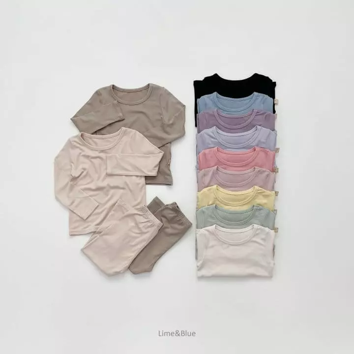Lime & Blue - Korean Children Fashion - #kidsstore - New Heat Easywear