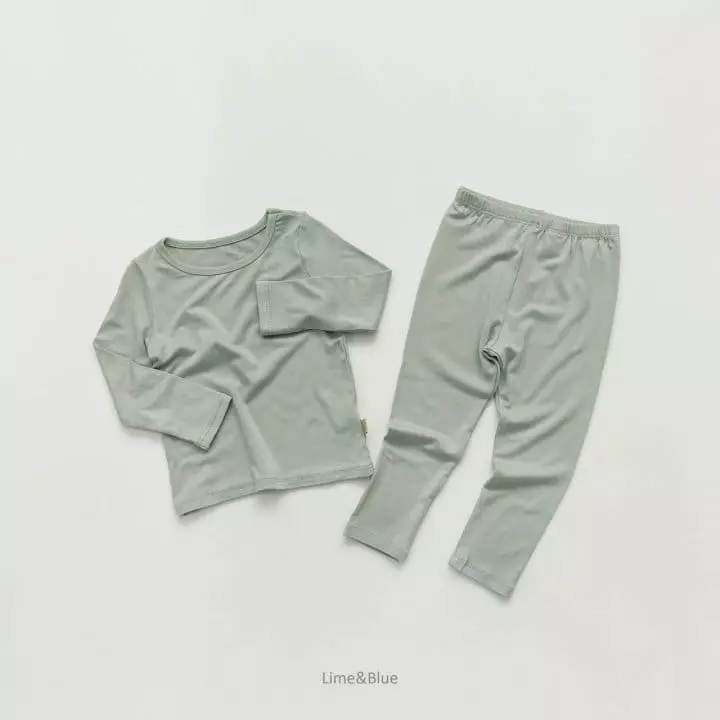 Lime & Blue - Korean Children Fashion - #minifashionista - New Heat Easywear - 6