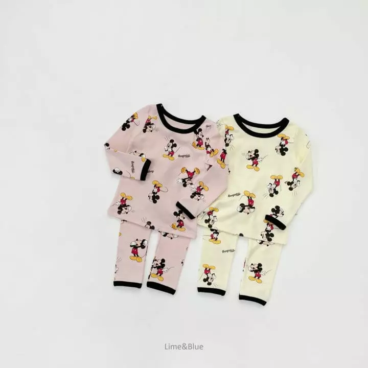 Lime & Blue - Korean Children Fashion - #stylishchildhood - Funny Mickey . - 5