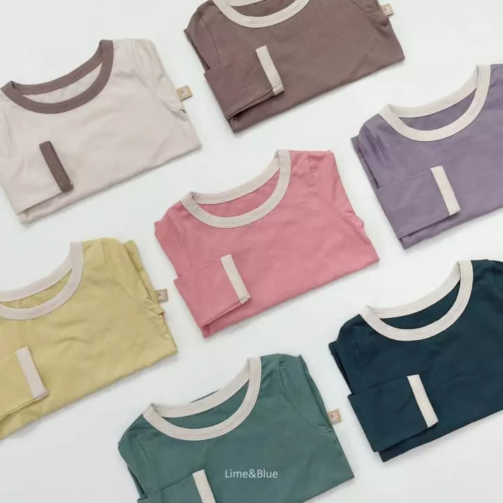 Lime & Blue - Korean Children Fashion - #todddlerfashion - Together .