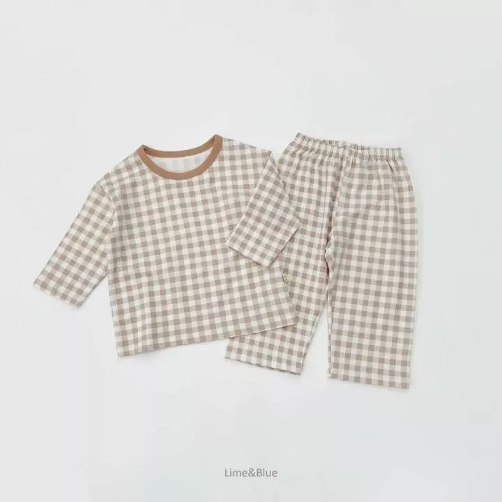Lime & Blue - Korean Women Fashion - #womensfashion - Chacker Check . Mom - 6