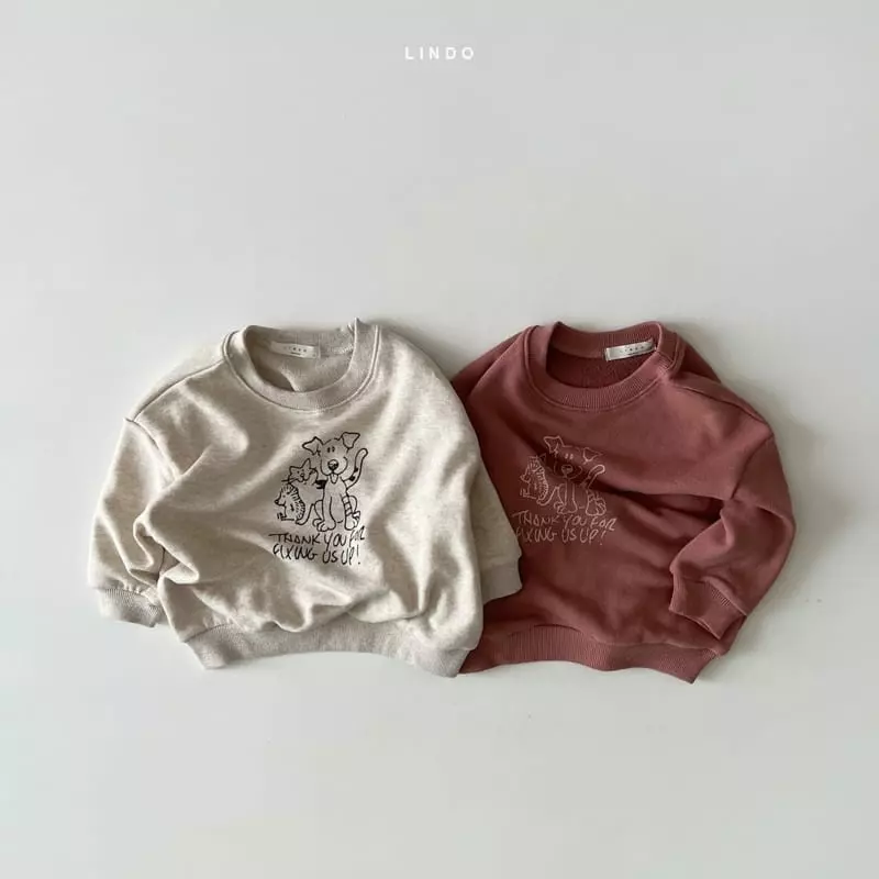 Lindo - Korean Children Fashion - #Kfashion4kids - Puppy Sweatshirt - 6