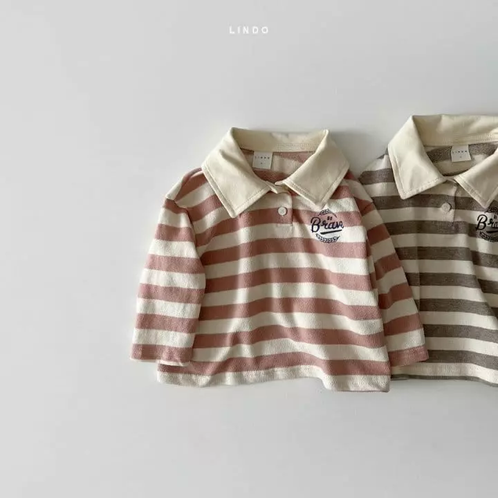 Lindo - Korean Children Fashion - #Kfashion4kids - Shine Collar Tee - 3