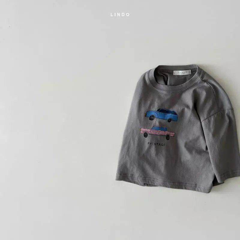 Lindo - Korean Children Fashion - #childofig - Car Tee - 5