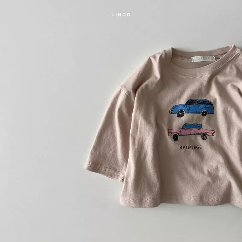 Lindo - Korean Children Fashion - #childofig - Car Tee - 6