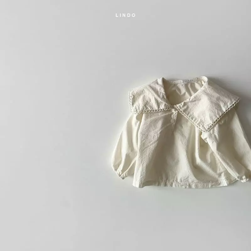 Lindo - Korean Children Fashion - #childofig - Susu Collar Blouse - 2