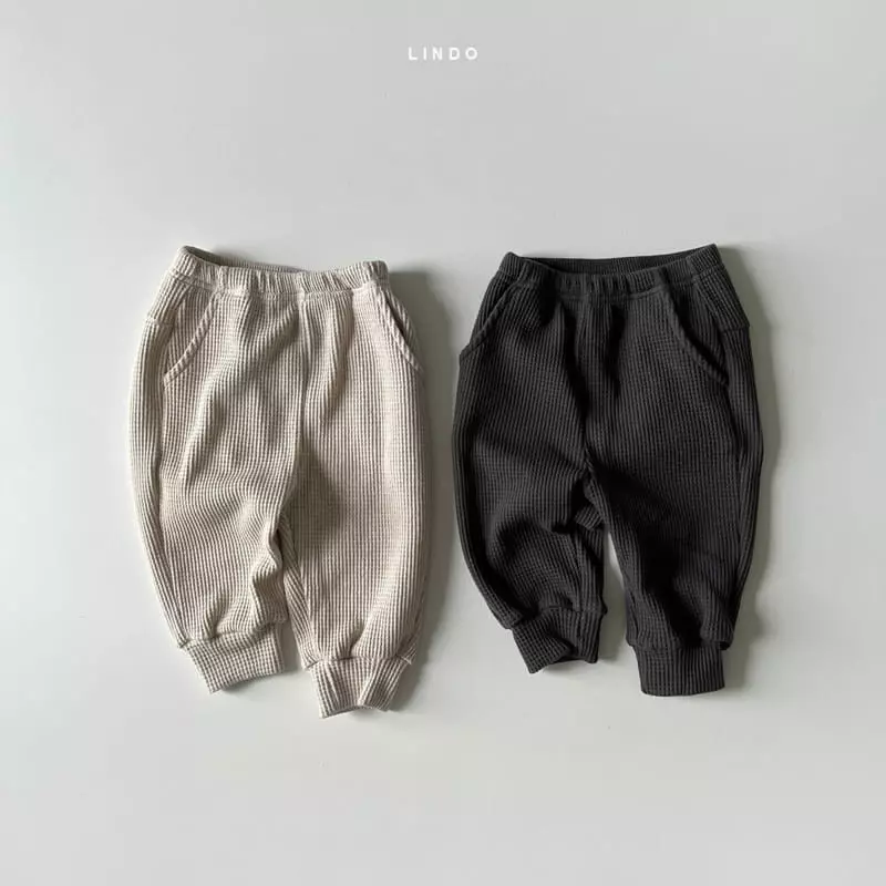 Lindo - Korean Children Fashion - #childofig - Space Waffle Pants - 5