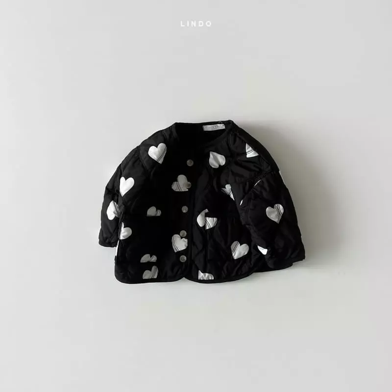 Lindo - Korean Children Fashion - #childrensboutique - Cozy Heart Jacket - 2