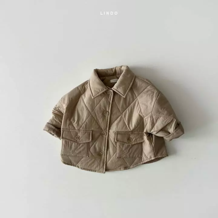 Lindo - Korean Children Fashion - #childrensboutique - Cheese Quilting Jacket