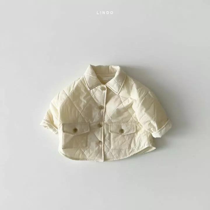 Lindo - Korean Children Fashion - #designkidswear - Cheese Quilting Jacket - 2