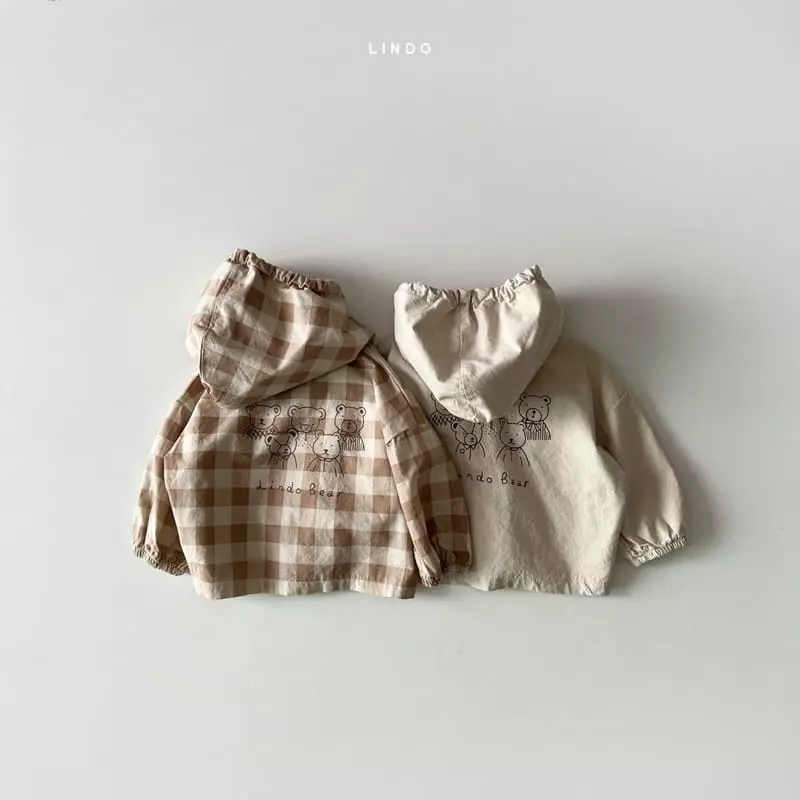 Lindo - Korean Children Fashion - #discoveringself - Bear Hoody Jacket