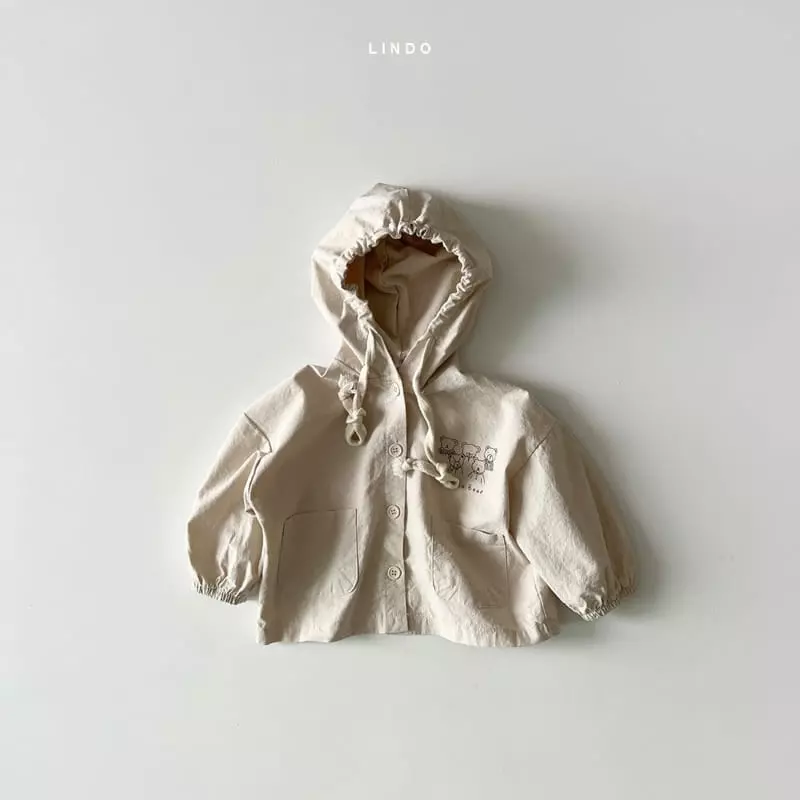 Lindo - Korean Children Fashion - #fashionkids - Bear Hoody Jacket - 2