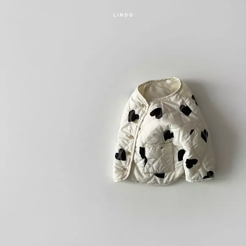 Lindo - Korean Children Fashion - #fashionkids - Cozy Heart Jacket - 5
