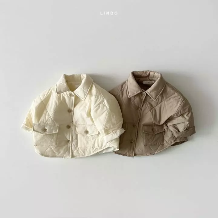 Lindo - Korean Children Fashion - #discoveringself - Cheese Quilting Jacket - 4