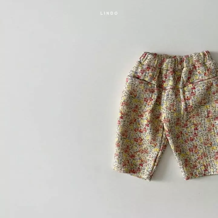 Lindo - Korean Children Fashion - #fashionkids - Rose Pocket Pants - 4
