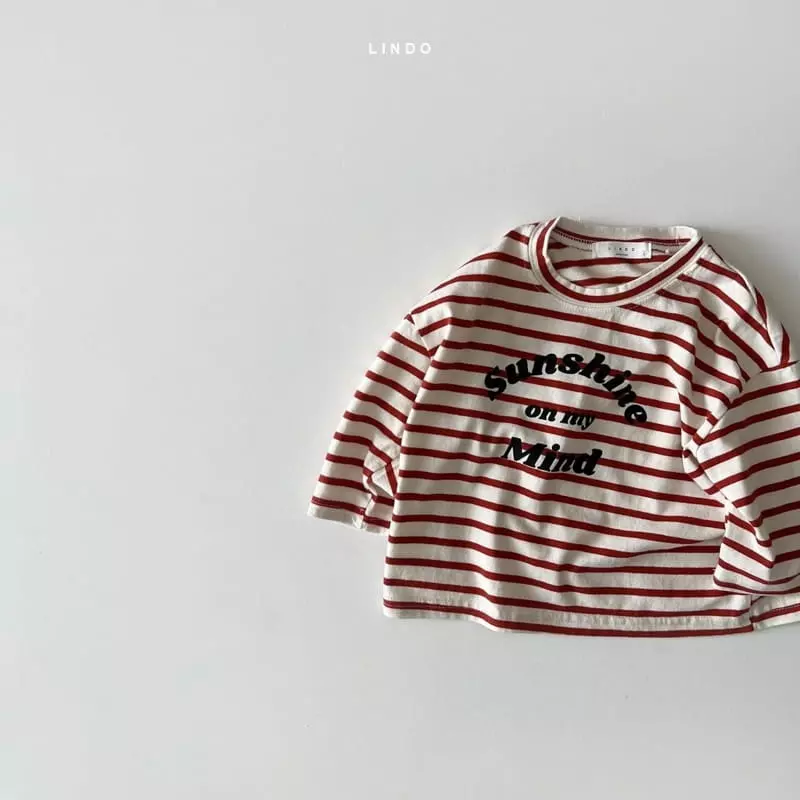 Lindo - Korean Children Fashion - #kidzfashiontrend - My Stripes Tee