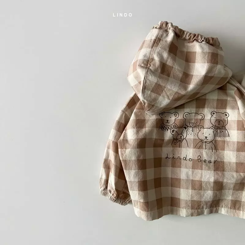 Lindo - Korean Children Fashion - #kidzfashiontrend - Bear Hoody Jacket - 5
