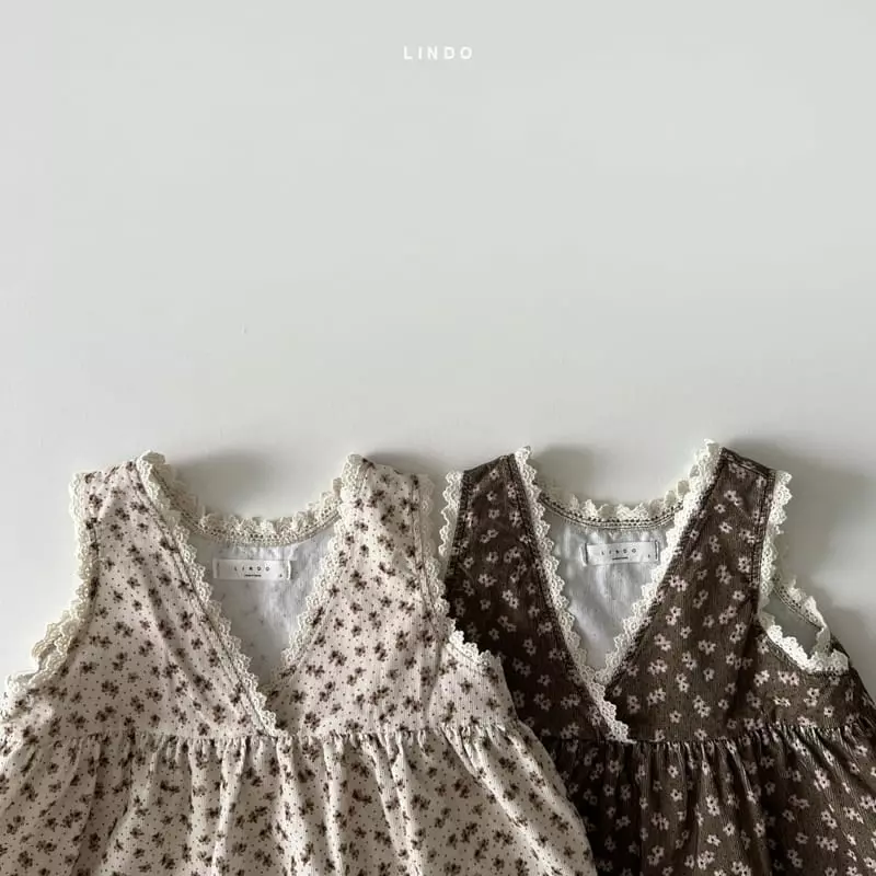 Lindo - Korean Children Fashion - #kidzfashiontrend - Kelly Flower One-piece