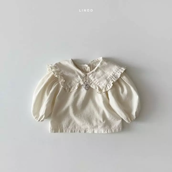 Lindo - Korean Children Fashion - #kidzfashiontrend - Mimmi Frill Collar Blouse