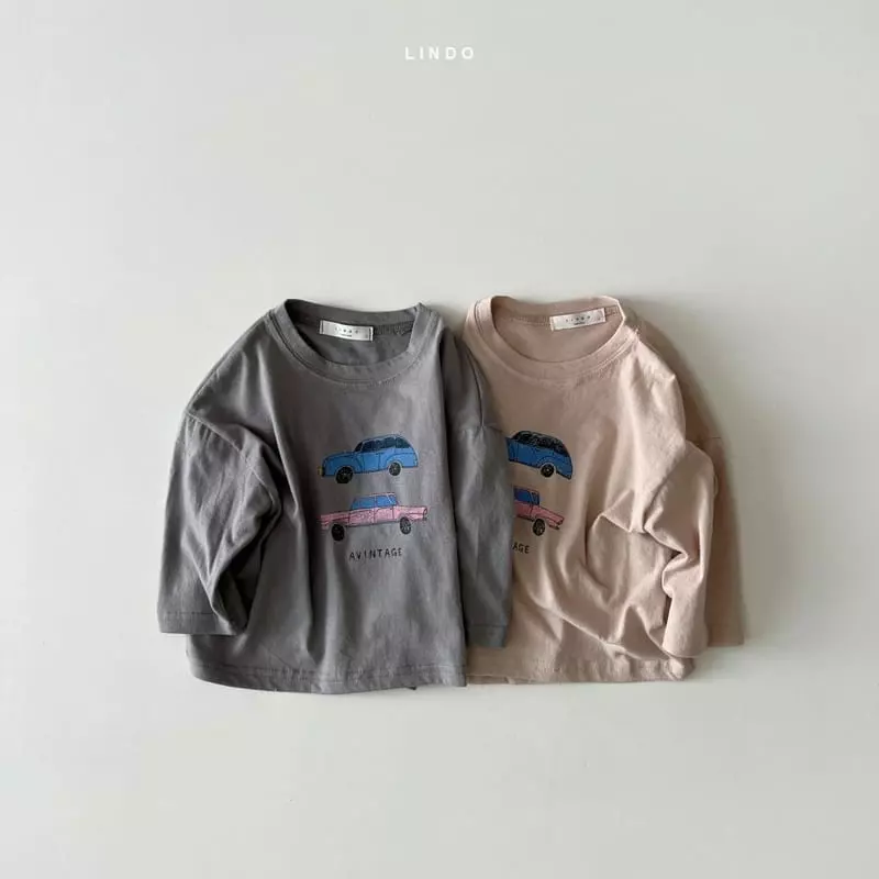 Lindo - Korean Children Fashion - #littlefashionista - Car Tee
