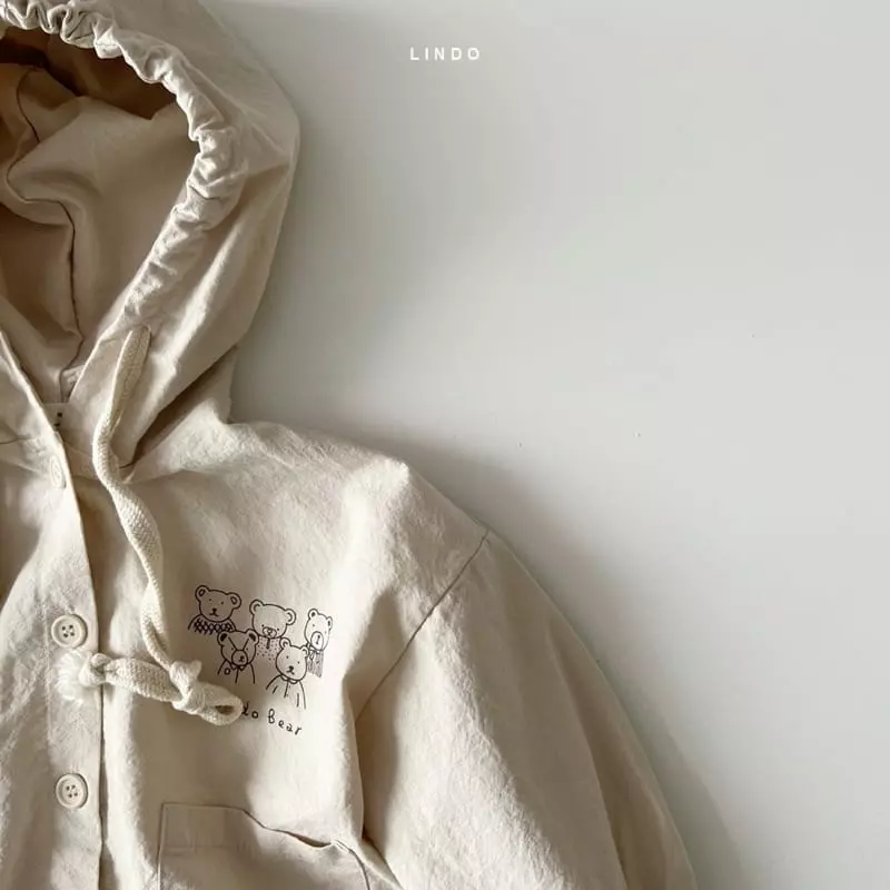Lindo - Korean Children Fashion - #littlefashionista - Bear Hoody Jacket - 7