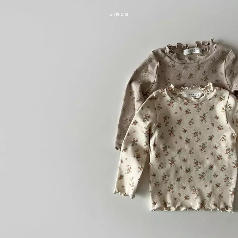Lindo - Korean Children Fashion - #Kfashion4kids - Yomi Flower Turtleneck - 4