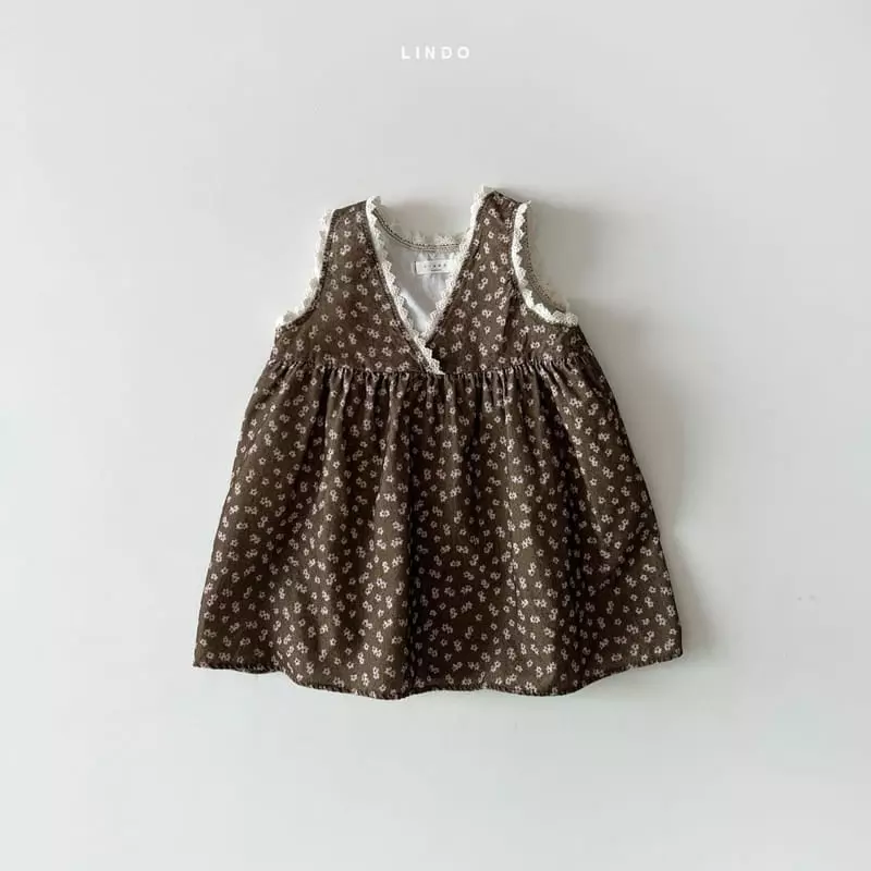 Lindo - Korean Children Fashion - #littlefashionista - Kelly Flower One-piece - 3