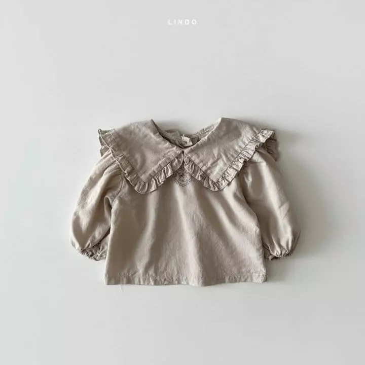 Lindo - Korean Children Fashion - #littlefashionista - Mimmi Frill Collar Blouse - 3