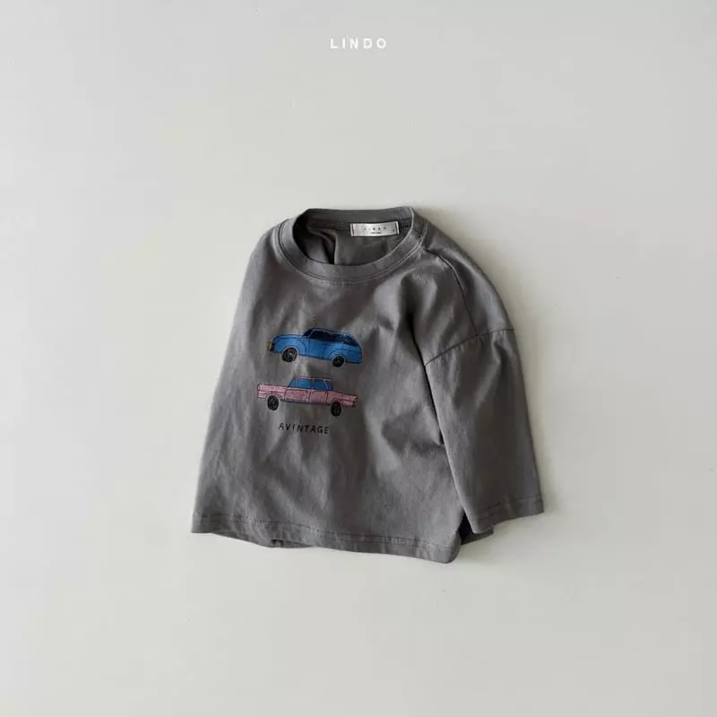 Lindo - Korean Children Fashion - #magicofchildhood - Car Tee - 2