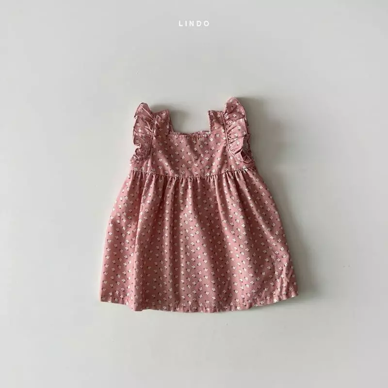 Lindo - Korean Children Fashion - #magicofchildhood - Jane Flower One-piece - 2