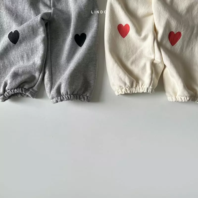 Lindo - Korean Children Fashion - #magicofchildhood - Hear Heart Pants
