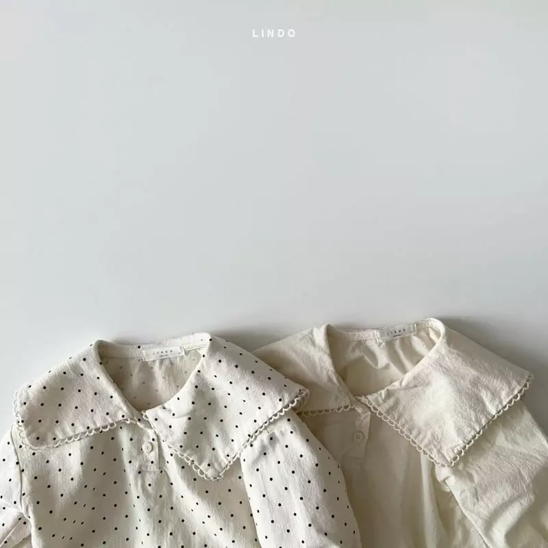 Lindo - Korean Children Fashion - #prettylittlegirls - Susu Collar Blouse