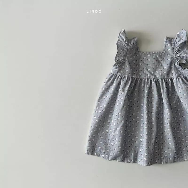 Lindo - Korean Children Fashion - #minifashionista - Jane Flower One-piece - 4