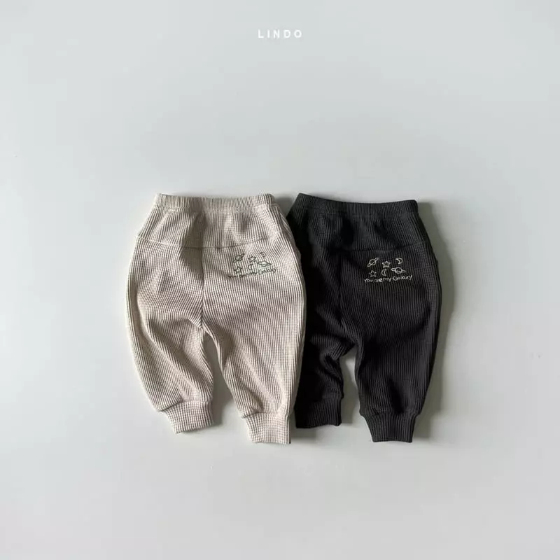 Lindo - Korean Children Fashion - #prettylittlegirls - Space Waffle Pants