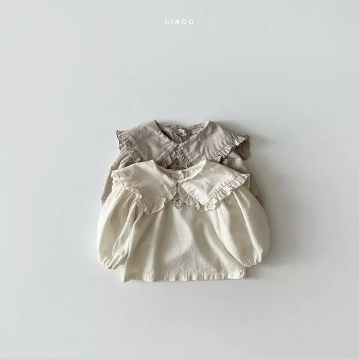 Lindo - Korean Children Fashion - #stylishchildhood - Mimmi Frill Collar Blouse - 9