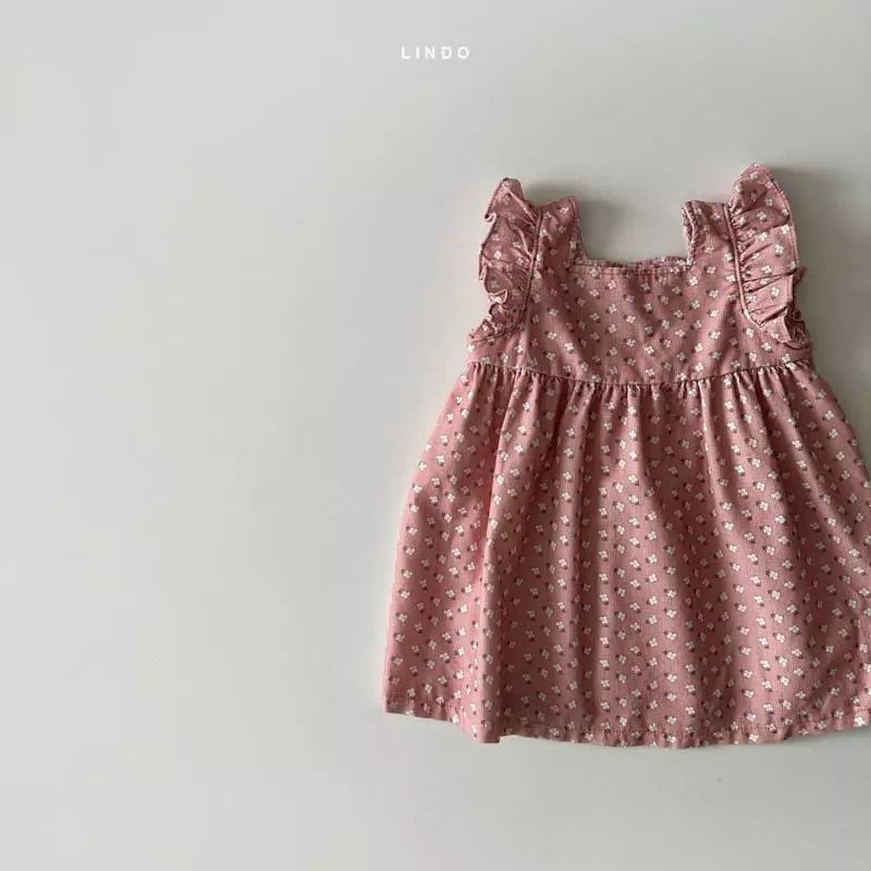Lindo - Korean Children Fashion - #todddlerfashion - Jane Flower One-piece - 5