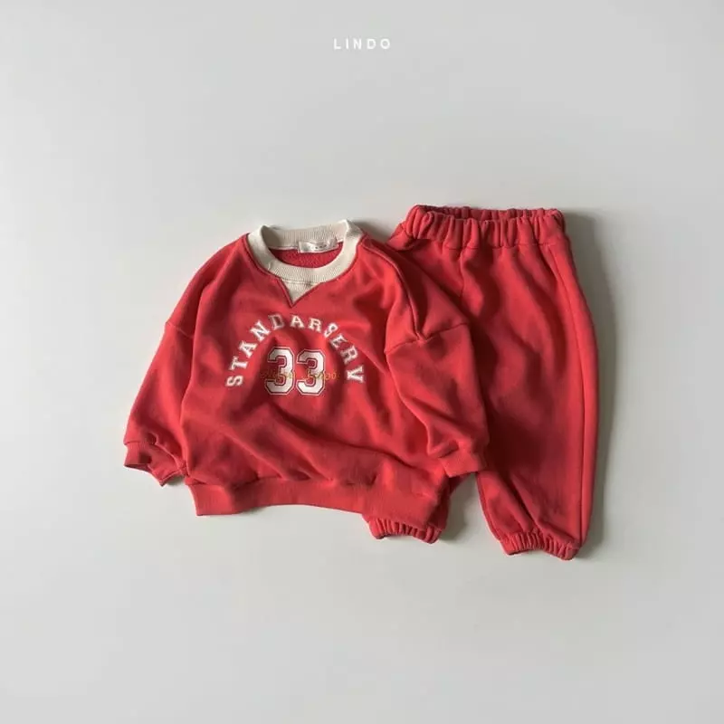Lindo - Korean Children Fashion - #toddlerclothing - School Top Bottom Set - 2