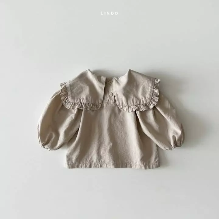 Lindo - Korean Children Fashion - #toddlerclothing - Mimmi Frill Collar Blouse - 8