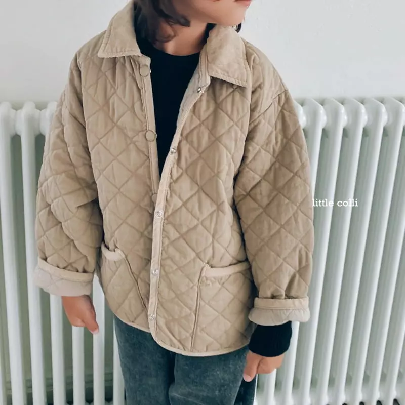 Little Colli - Korean Children Fashion - #childofig - London Quilting Jacket - 3